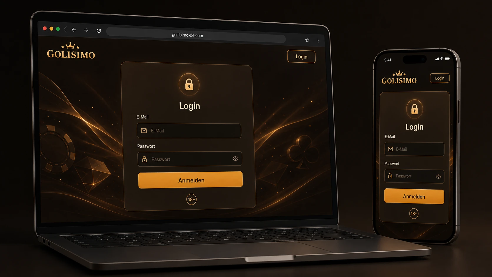 So funktioniert der Golisimo Login